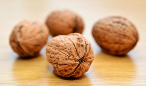 walnuts, nuts, food
