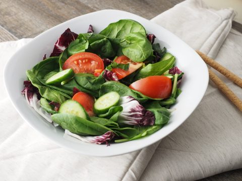 salad, vegetable, green