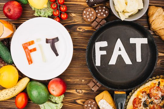 Fit vs fat